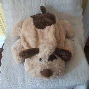 Sears Canada Large SHAR PEI Laying Plush DOG 17 inches with a big mouth